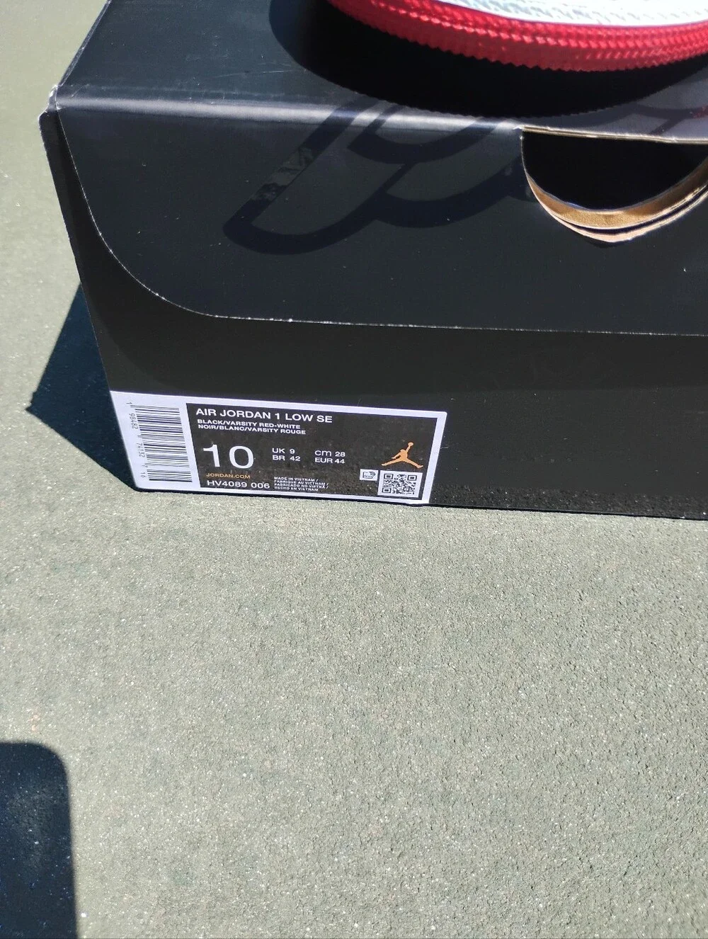 Men's Jordan Air Jordan 1 Low SE (Used) (Original box) (Size 10)